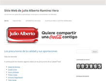 Tablet Screenshot of julioramirez.info